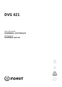 Bedienungsanleitung Indesit DVG 621 IX Geschirrspüler