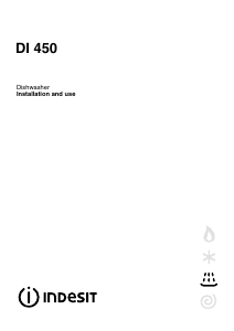 Handleiding Indesit DI 450 UK.C Vaatwasser