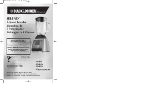 Manual de uso Black and Decker BLP5600GM Batidora