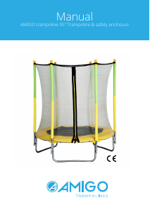 Handleiding Amigo 55inch U Trampoline