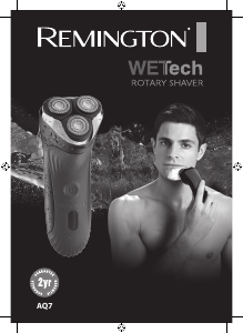 Manual Remington AQ7 Wet Tech Shaver