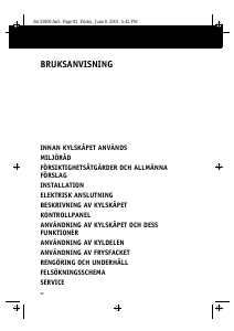 Bruksanvisning Whirlpool ARG 992-K/R Kylskåp