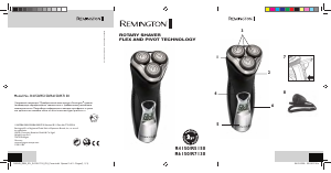 Priročnik Remington R4150 Dualtrack-X Aparat za britje