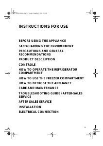 Manual Whirlpool ARG 744/A Refrigerator