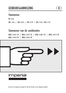 Handleiding Imperial BDGL 8.64-2 UT Oven