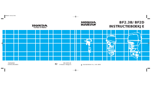 Handleiding Honda BF2.3B Buitenboordmotor