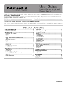 Manual KitchenAid KODE507ESS Oven