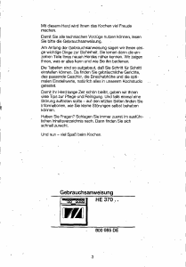 Bedienungsanleitung Siemens HE37050 Herd