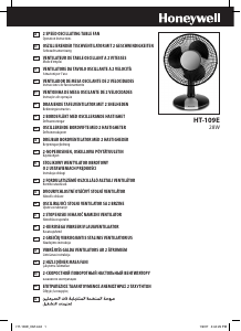 Manual Honeywell HT-109E Ventilator