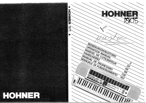 Handleiding Hohner PSK 75 Toetsenbord