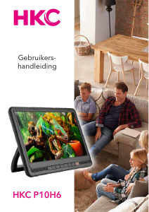 Handleiding HKC P10H6 LED televisie