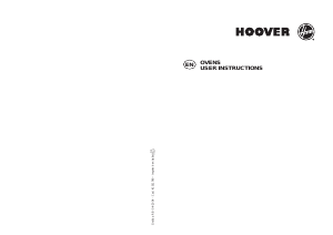 Manual Hoover HFO415/1 W Oven