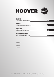 Manuale Hoover HOL30LVX Forno