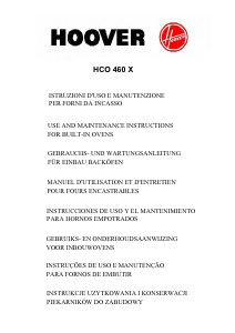 Manual Hoover HCO460 X Forno