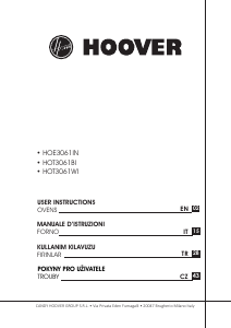 Bruksanvisning Hoover HOT3061BI/E Ugn