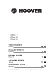 Kullanım kılavuzu Hoover HOT3061WI/E Fırın