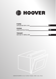 Bruksanvisning Hoover HOV4050 BAV Ugn