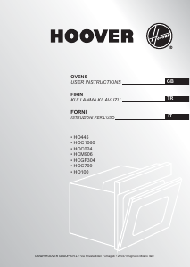 Manual Hoover HCGF304/6 WPP Oven