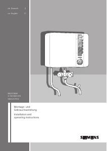 Handleiding Siemens BK20100M Boiler