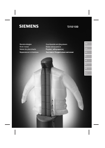 Bedienungsanleitung Siemens TJ10100 Bügelsystem