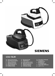 Manual de uso Siemens TS20XTRM2 Plancha