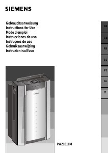 Handleiding Siemens PA21011M Airconditioner