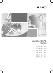 Bruksanvisning Asko CD4634B Köksfläkt