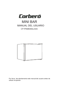 Manual de uso Corberó CF1PKMB48GLASS Refrigerador