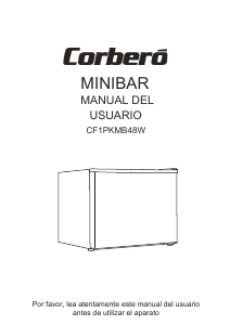 Manual Corberó CF1PKMB48W Refrigerator
