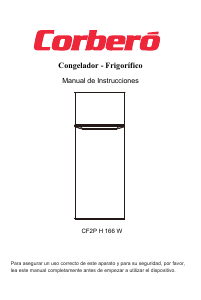 Bruksanvisning Corberó CF2PH166W Kyl-frys