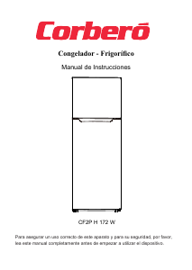 Manual Corberó CF2PH172W Fridge-Freezer