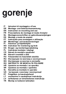 Посібник Gorenje DKG552-ORA-W Витяжка