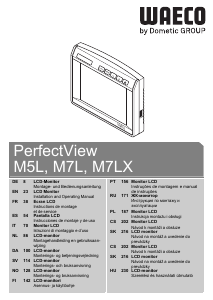 Manual Waeco PerfectView M7L LCD Monitor