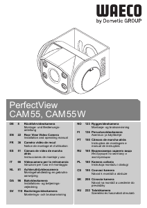Návod Waeco PerfectView CAM55W Cúvacia kamera