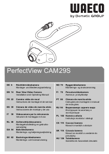 Bedienungsanleitung Waeco PerfectView CAM29S Rückfahrkamera