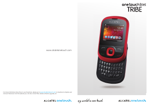 Bruksanvisning Alcatel One Touch 595 Tribe Mobiltelefon