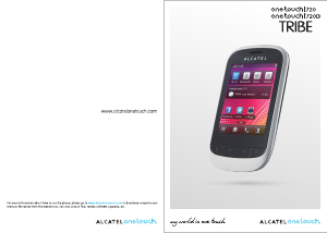 Bruksanvisning Alcatel One Touch 720D Tribe Mobiltelefon