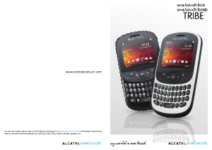 Manual Alcatel One Touch 358D Tribe Mobile Phone