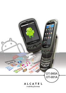 Bruksanvisning Alcatel One Touch 980A Mobiltelefon