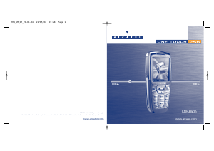 Bedienungsanleitung Alcatel One Touch 756 Handy
