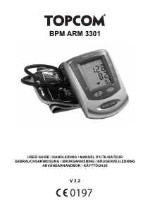 Bruksanvisning Topcom BPM ARM 3301 Blodtrycksmätare