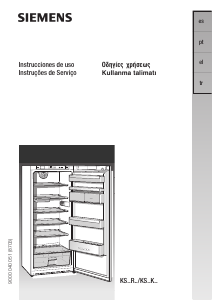 Manual de uso Siemens KS38RA00IE Refrigerador