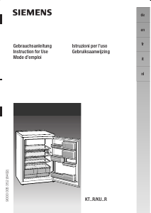 Handleiding Siemens KT16R421 Koelkast