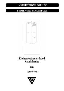 Handleiding Gorenje IDQ4640X Afzuigkap