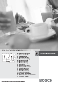 Manual Siemens TW47103 Kettle