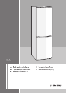 Manuale Siemens KG46NA00 Frigorifero-congelatore