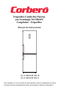Bruksanvisning Corberó CCH18519NFINVX Kyl-frys