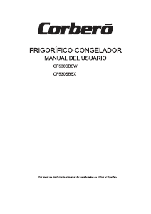 Bruksanvisning Corberó CF 530 SBSX Kyl-frys
