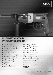 Manual de uso AEG PN 3000 R Martillo perforador