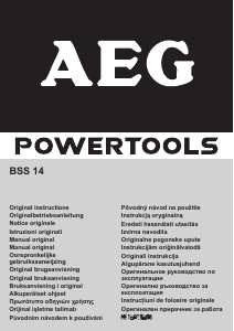 Manual AEG BSS 14 Drill-Driver